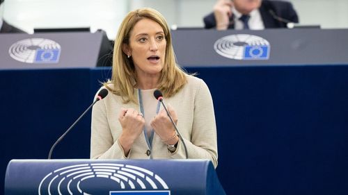 Președinta Parlamentului European a făcut prima referire la Schengen în Consiliul European. Roberta Metsola și-a exprimat dezamăgirea față de veto-ul Austriei și Olandei