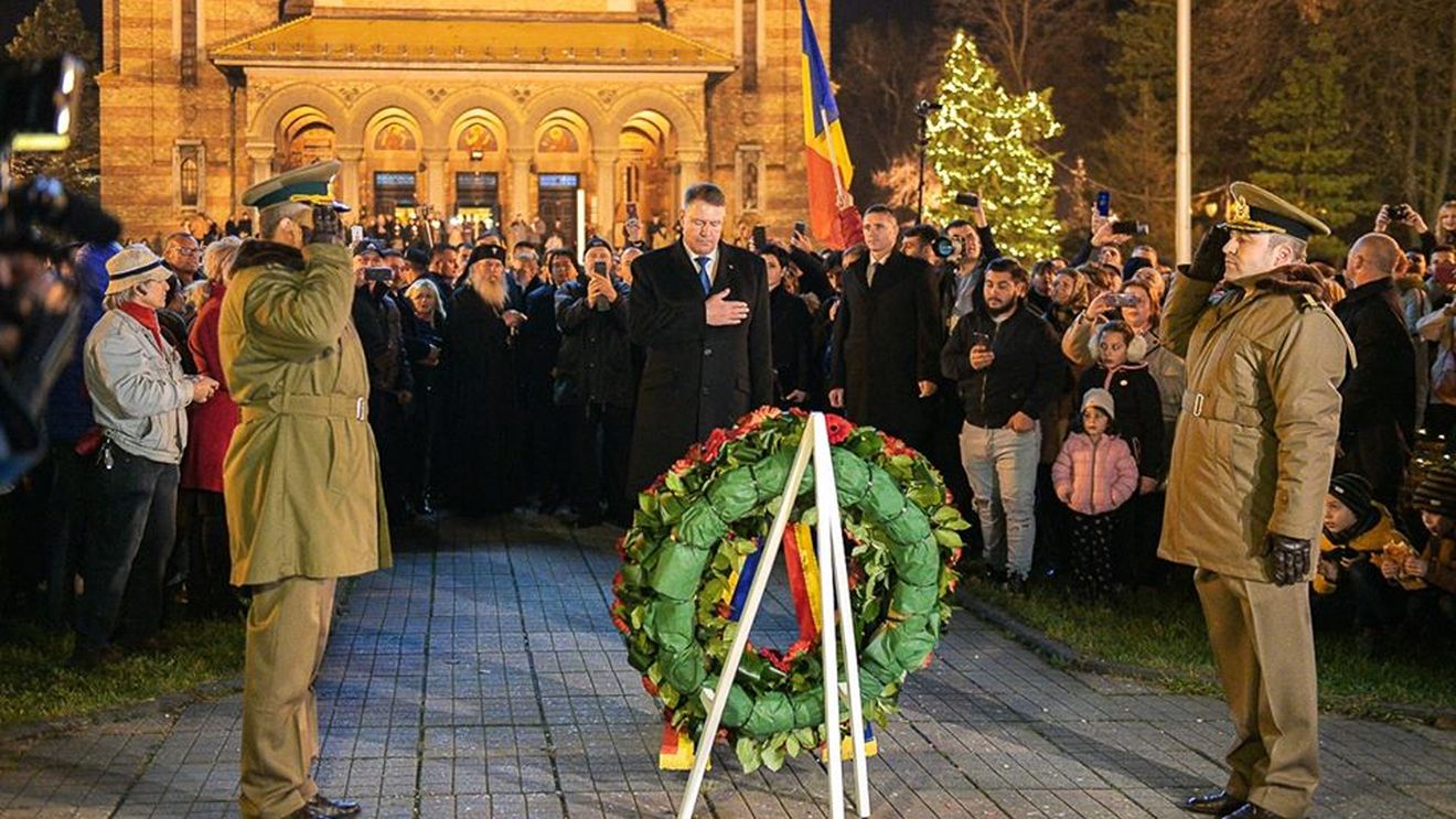 Klaus Iohannis, la Timișoara: ”Un sentiment de rușine profundă mă copleșește. La 30 de ani de la Revoluție, călăii acelor zile se plimbă liberi”