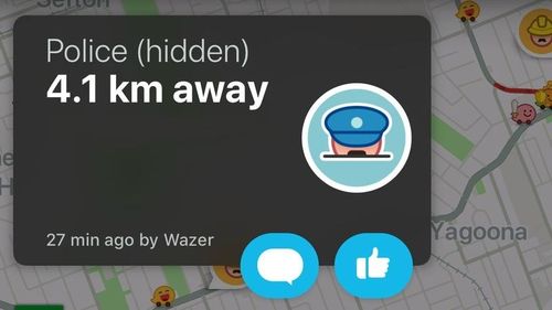 Waze nu mai permite raportarea polițiștilor în trafic