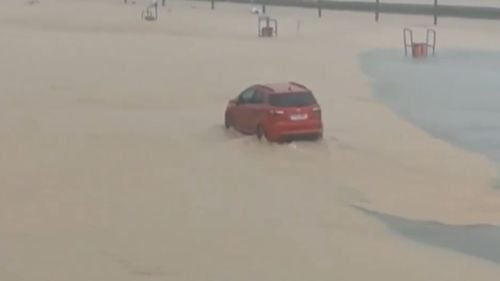 VIDEO Circuitul de la Jerez, inundat