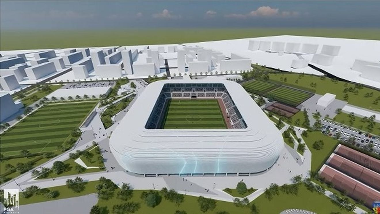 Un stadion cu peste 10.000 de locuri va fi construit în municipiul Hunedoara / Valoarea investiției se ridică la 313 milioane lei,  aprobaţi în şedinţa de guvern de luni