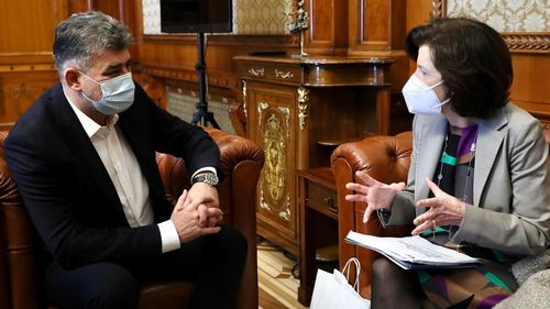 Marcel Ciolacu, întâlnire cu ambasadorul Franței: Să facem din aderarea României la spațiul Schengen o prioritate în timpul mandatului președinției franceze a Consiliului UE