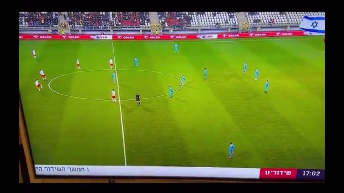 VIDEO Jucătorii Israelului și Poloniei au protestat împotriva UEFA cu un minut de reculegere după startul meciului din Campionatul European U-21