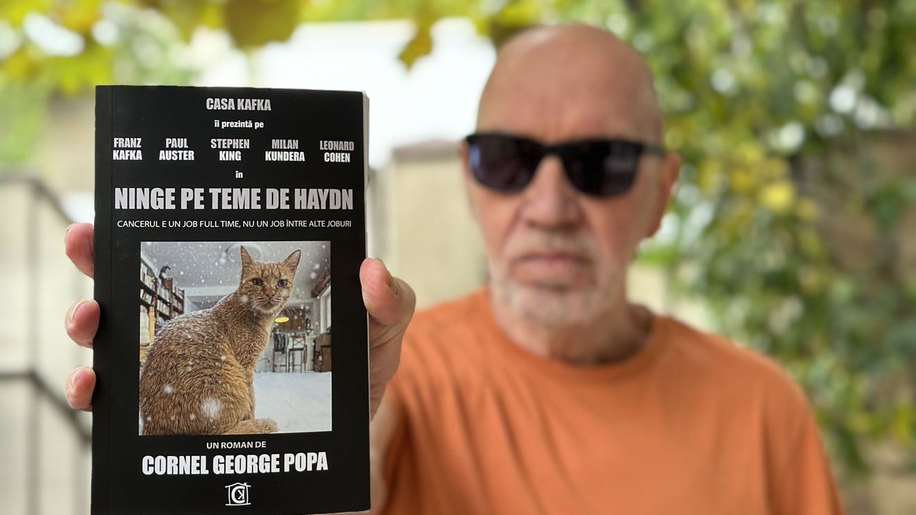 Recomandare de lectură: „Ninge pe teme de Haydn”, de Cornel George Popa, primul roman de ficțiune despre cancer din literatura română