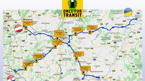 GRAFIC Ungaria a făcut publice singurele trasee rutiere pe care le pot folosi românii care tranzitează țara