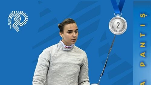 linca Pantiş a obţinut medalia de argint la sabie feminin, în cadrul Jocurilor Europene de la Cracovia