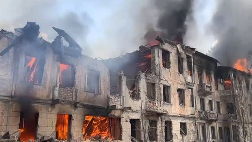 VIDEO Cel puțin un mort și 15 răniți după ce rachete rusești au lovit un spitalul din Dnipro