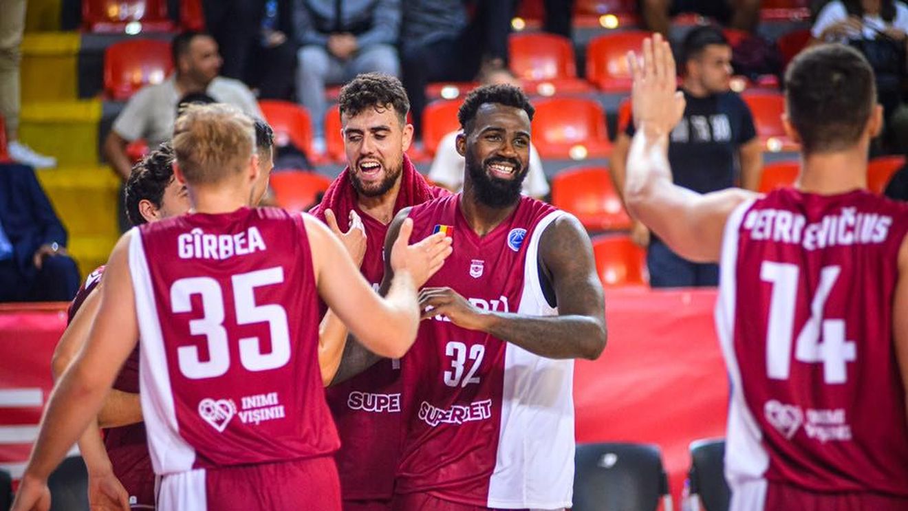 Rapid a învins formația Rabotnicki, scor 87-57, în turneul preliminar din FIBA Europe Cup