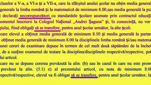 Trei colegii din Brașov îi încurajează să plece pe elevii de gimnaziu cu medii sub 8 la finalul fiecărui an. Inspectorul școlar: Sunt școli de masă, dar trebuie să ținem cont de istoricul și de rezultatele lor în competițiile școlare