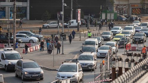 Restricţiile de circulaţie de la Pasajul Doamna Ghica, amânate cel puțin o săptămână din cauza condiţiilor meteo nefavorabile