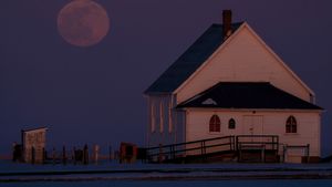 „Luna Roz” strălucește în acest weekend. Care este momentul ideal pentru a putea fi observată