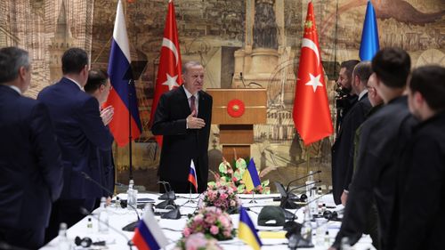 Delegaţi din Ucraina şi Rusia negociază din nou un armistiţiu la Istanbul