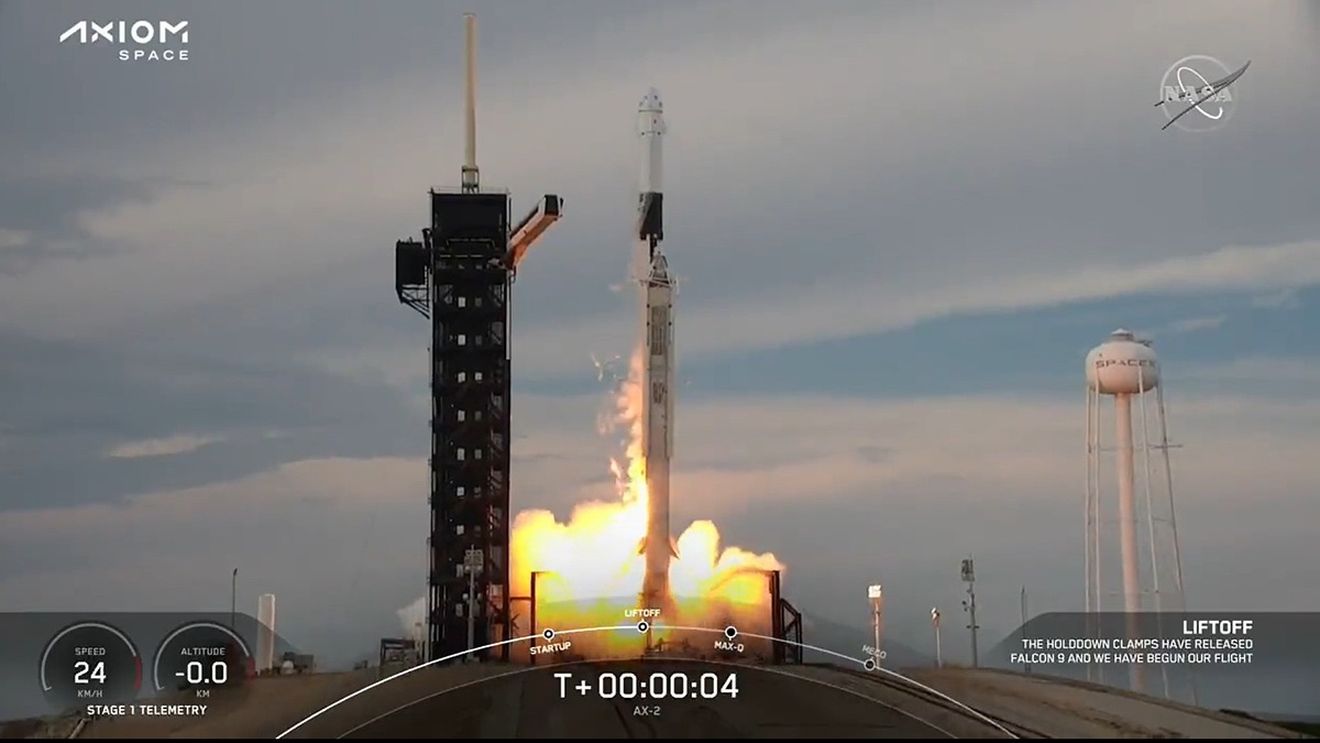 VIDEO O astronaută saudită a plecat către Stația Spațială Internațională, o premieră pentru această țară
