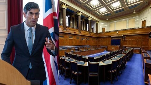 Prim ministrul britanic Rishi Sunak încearcă să “vândă” partidelor din Irlanda de Nord acordul cadru de la Windsor cu Uniunea Europeană