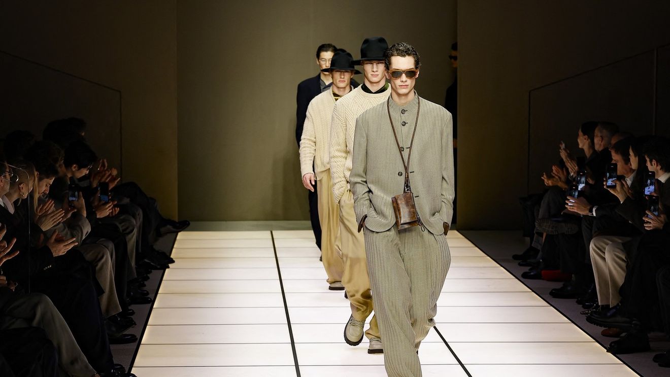 Armani fără Armani: colecția pentru bărbați toamnă-iarnă 2026-2027 la Milano Fashion Week