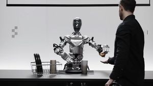 VIDEO Un startup american de tehnologie a dezvăluit un robot umanoid operat de OpenAI care face conversație, oferă un măr și curăță gunoiul