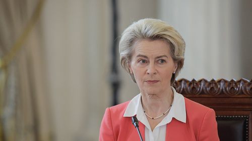 Ursula von der Leyen se află la Kiev, pentru a transmite că „Europa susține neclintit Ucraina”