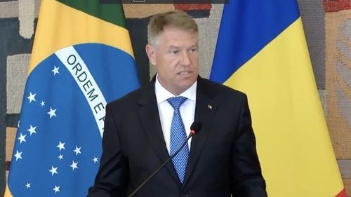 VIDEO Klaus Iohannis, din Brazilia: Oricât ar încerca Moscova să îşi justifice acţiunile, Rusia este un stat agresor, care a încălcat prin forţă suveranitatea teritorială a Ucrainei şi a încercat să îi anuleze independenţa, încălcând inclusiv Carta ONU. Ucraina este victima agresiunii ruse. Toate efectele negative ale acestei agresiuni la nivel global sunt consecinţa directă a acţiunii sale, contrară dreptului internaţional