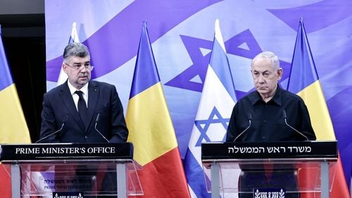 Marcel Ciolacu s-a întâlnit cu premierul israelian Benjamin Netanyahu:  România susține dreptul Israelului la autoapărare. Am exprimat îngrijorarea cu privire la situaţia de securitate şi pericolul escaladării regionale