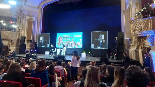 VIDEO Preşedinta Parlamentului European, Roberta Metsola, la București: Spațiul Schengen nu va fi complet până când România nu va fi parte din el / Aseară când am ajuns, a trebuit să prezint pașaportul