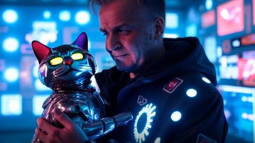 VIDEO: „Pisica viitorului” apare într-un clip video viral realizat cu AI, în care personajul principal este Ion Iliescu / „AI-ul o să ducă meme-urile la un alt nivel”