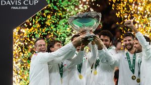 Italia câștigă al treilea an consecutiv Cupa Davis