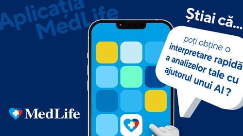 MedLife lansează primul asistent AI care oferă ghidaj medical personalizat, direct în aplicație