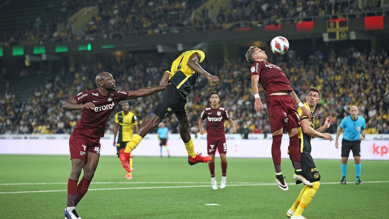 CFR Cluj, eliminată de Young Boys din Liga Campionilor, după 1-3 la Berna/ Șumudică: Trebuie să fim realiști, s-a calificat echipa mai bună