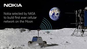 Nokia va construi pentru NASA o reţea de telefonie mobilă pe Lună/ Primul sistem de comunicaţii wireless în bandă largă din spaţiu va fi construit pe suprafaţa Lunii la sfârşitul anului 2022