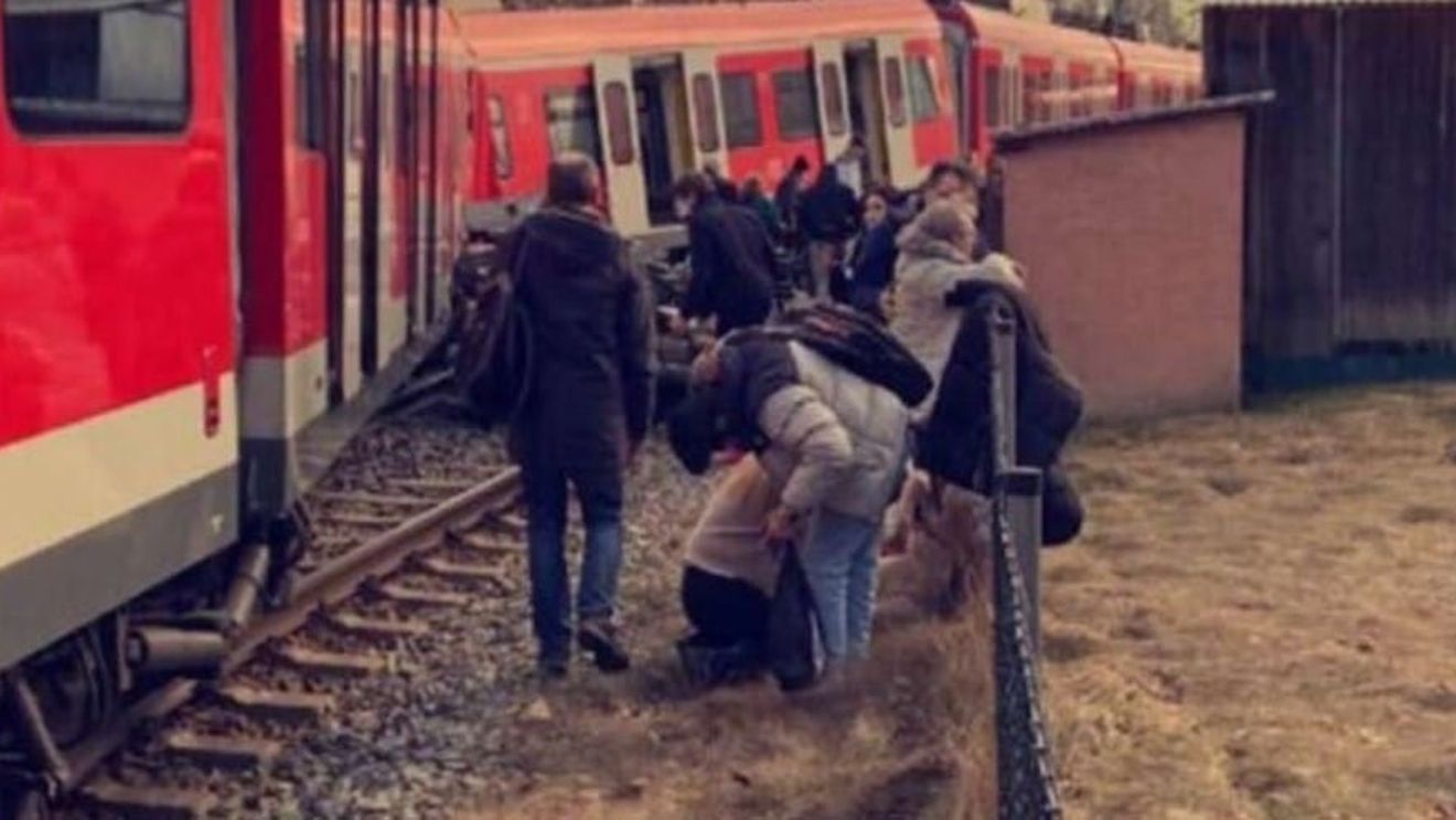 Un tren cu peste 200 de pasageri a lovit un copac căzut şi a blocat traficul între orașele germane Hamburg şi Neumunster