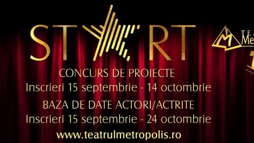 Nicuşor Dan a anunțat câştigătorii primei ediţii a programului „StarT”, lansat de Teatrul Metropolis