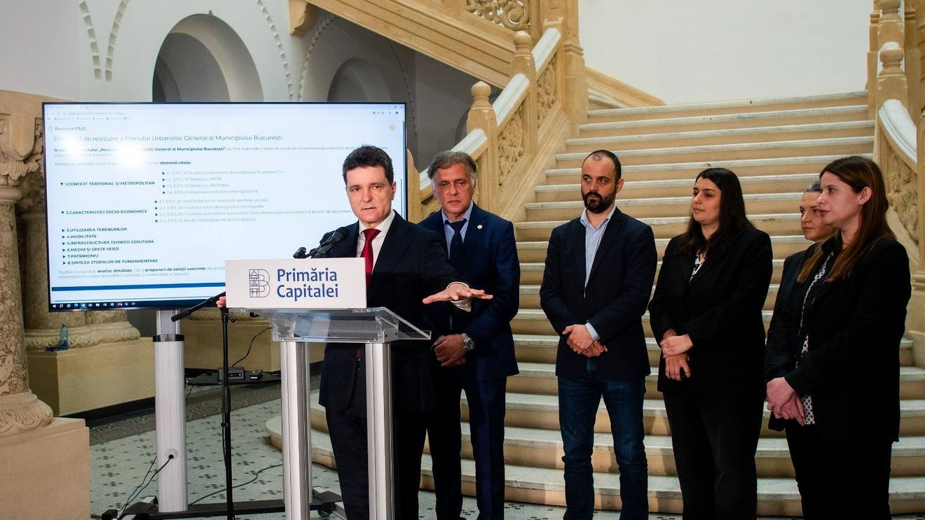 Noul Plan Urbanistic General al Capitalei va fi finalizat până la sfârșitul anului, anunță Nicușor Dan/ Studiile de fundamentare, publicate pe site-ul Primăriei Capitalei