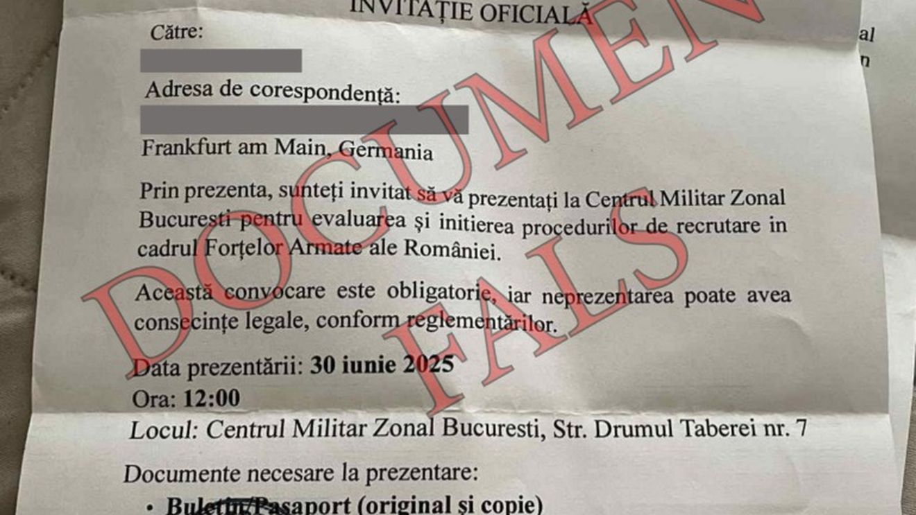 Ministrul Apărării: Îi anunţ de acum pe cei care vor mai vedea pe internet că îi cheamă cineva la oaste: nu-i cheamă nimeni / Nu intrăm în niciun război
