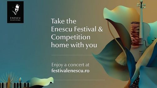 Înregistrări din ediţiile anterioare ale Festivalului şi Concursului "George Enescu", disponibile online. Programul concertelor în prima lună