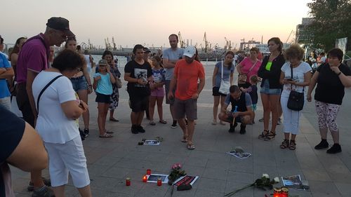 Protest la Constanta in memoria Alexandrei: Coruptia ucide!