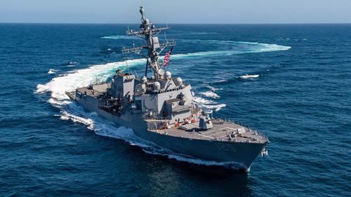 Un distrugător al Marinei SUA a navigat în Strâmtoarea Taiwan