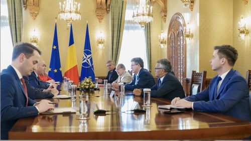 Președintele interimar Ilie Bolojan, întâlnire cu delegația Consiliului Național al Întreprinderilor Private Mici și Mijlocii