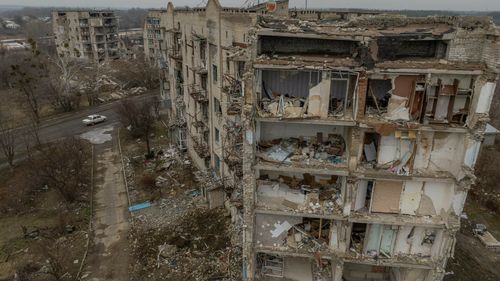 Orașul din Ucraina pe care Kremlinul vrea să îl transforme într-o „zonă gri”, în care oamenii nu vor avea voie să locuiască