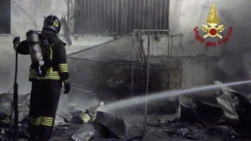 Incendiu într-un spital de lângă Roma: cel puțin 4 morți / 200 de pacienți au fost evacuați, inclusiv copii / Rudele celor internați acuză autoritățile că nu oferă informații legate de cei transferați