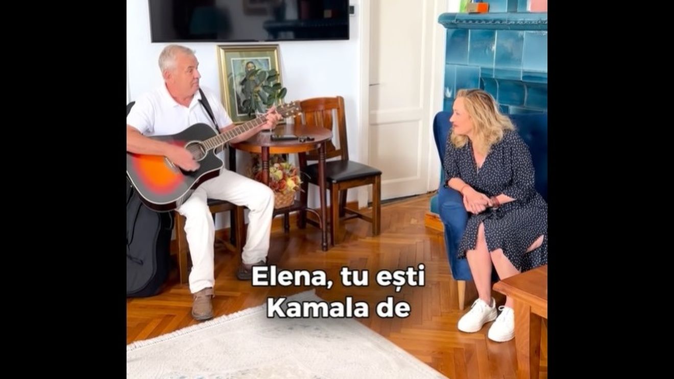 Elena Lasconi a postat pe net o odă dedicată ei: Elena, tu ești Kamala de Câmpulung / Elena, te-am așteptat îndelung