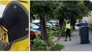 Zeci de gloanțe au fost găsite într-un tomberon din centrul Timișoarei / Polițiștii susțin că proiectilele sunt noi / S-a deschis un dosar penal