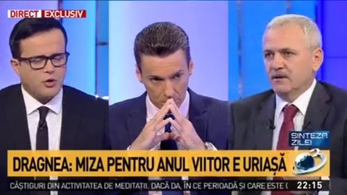 Dragnea, prima ieșire după CEX la Antena 3: E vorba de o cursă contra-cronometru cu acest sistem odios/ Am fost condamnat pe studii psihologice, sociologice/ Despre amnistie și grațiere: Trebuie adoptată o astfel de măsură. Eu nu o consider un act de clemență, ci un act de dreptate