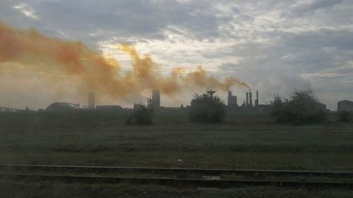 Poluare cu amoniac în Slobozia, amendă de 15.000 de lei pentru un combinat chimic controlat de Ioan Niculae