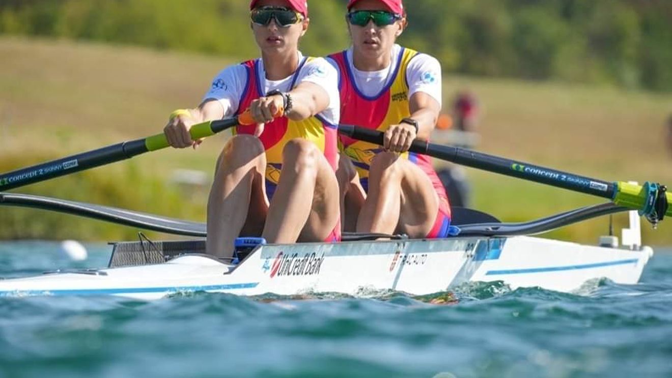 Perechea Denisa Tîlvescu-Ioana Vrânceanu a adus României medalia de aur la dublu rame, la Campionatele Europene