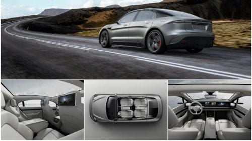 FOTO Surpriza din piața auto produsă de un gigant în domeniul tehnologiei: Vision-S, mașina electrică prezentată de Sony