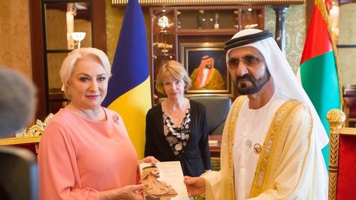 Dăncilă le-a cerut emirilor să facă proiecte în parteneriat public - privat în România