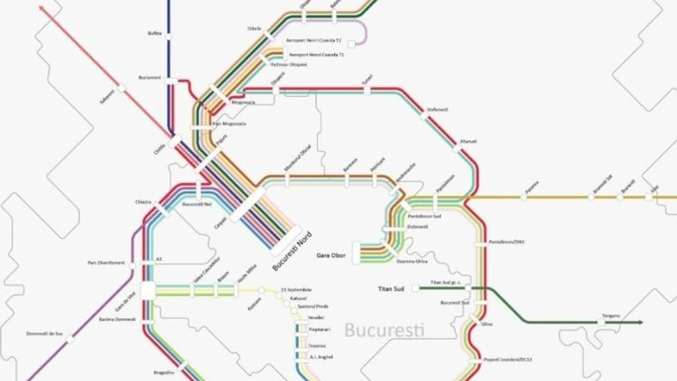 Trenul Metropolitan Bucureşti costă aproape 600 de milioane de euro. Metroul de suprafaţă va circula din 2024, dar tot cu trenuri vechi / Întreg inelul feroviar al Capitalei va fi redeschis pentru trenurile de călători