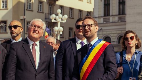 Preşedintele Germaniei: Sunt impresionat că nu doar capitala Bucureşti, ci şi alte regiuni, cum este Timişoara, se dezvoltă, se poate vedea cum progresează ţara / Intrarea României în Schengen trebuie să se întâmple cât mai curând