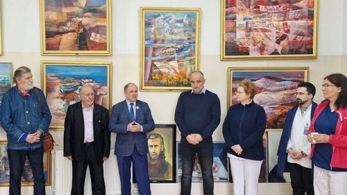 Galerie de artă inaugurată la Secţia de Psihiatrie a Spitalului Județean de Urgență / Artistul este nepotul scriitorului Fănuş Neagu  