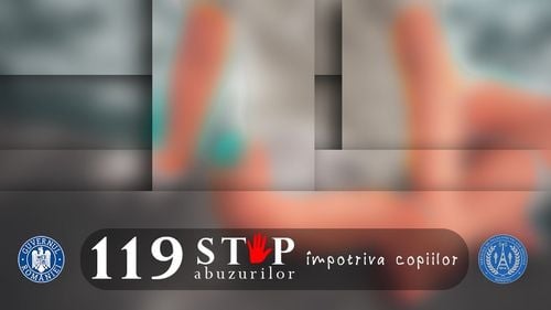 119 - numărul unic de telefon la nivel național pentru cazurile de abuz împotriva copiilor funcționează de astăzi